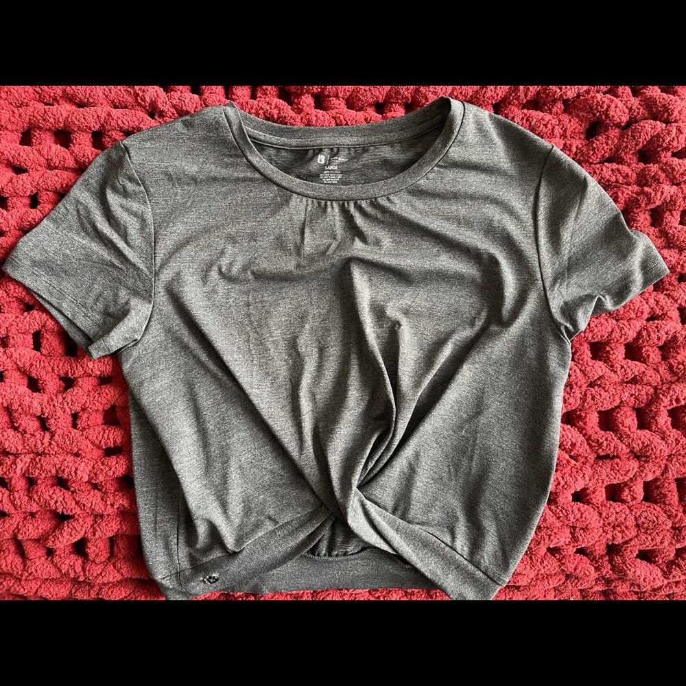 BuffBunny Knotty Crop Tee